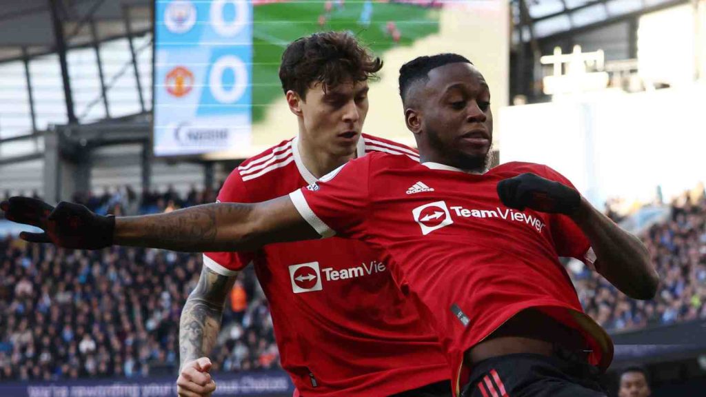 Victor Lindelof Aaron Wan-Bissaka MU